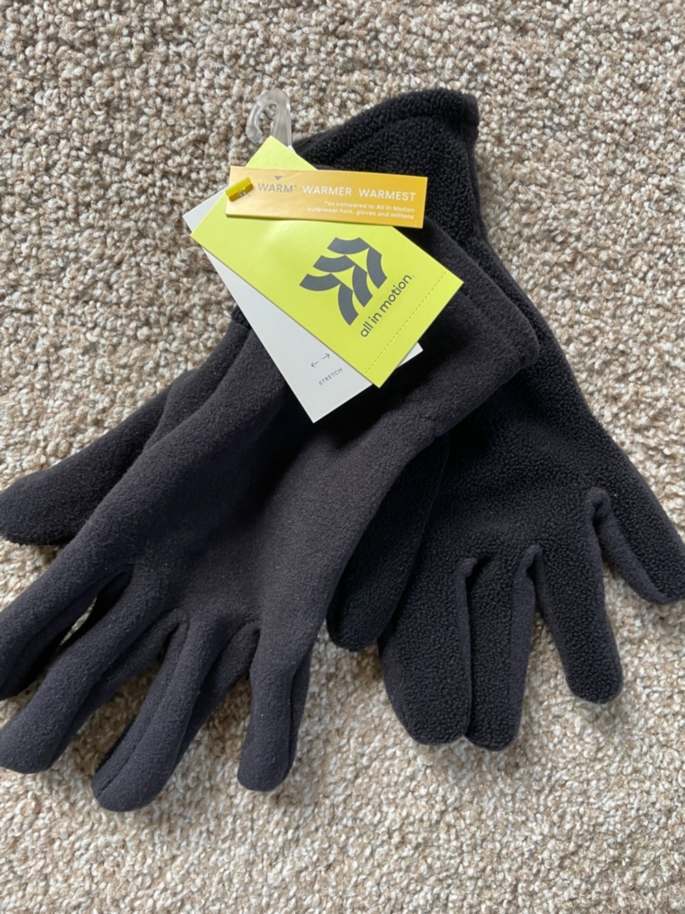 NWT All in Motion Fleece Gloves